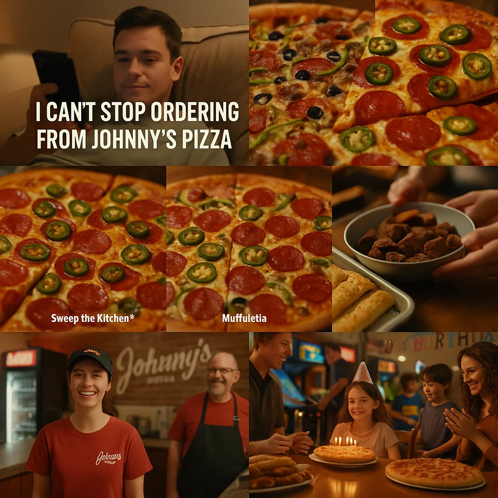 johnny's pizza menu​