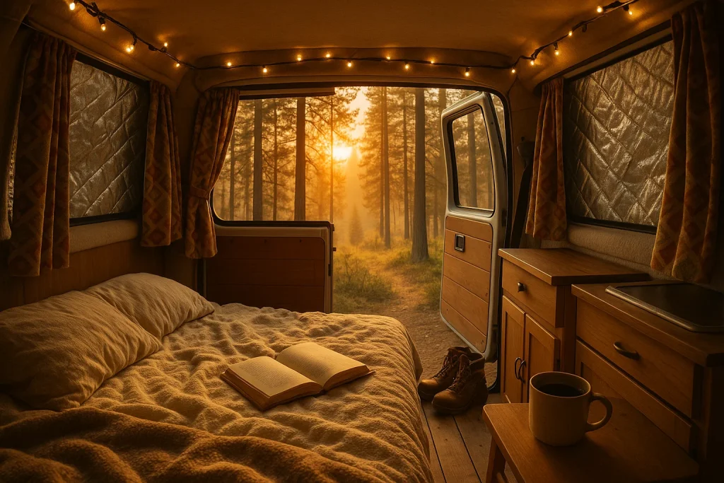 insulated curtain for van