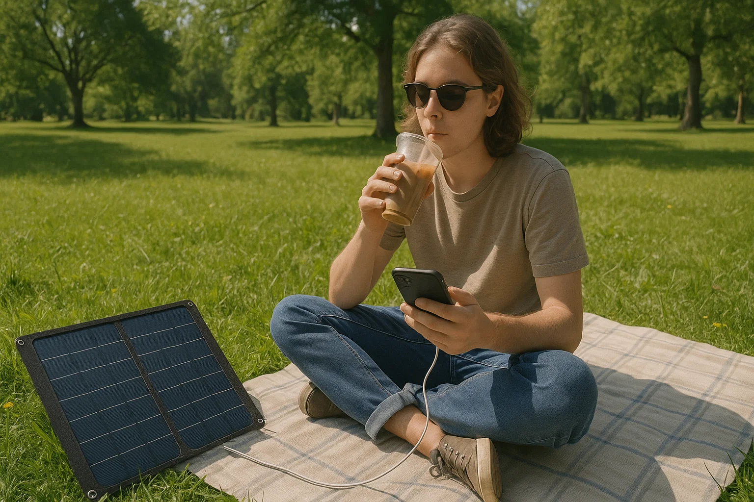 flex solar panel usb c