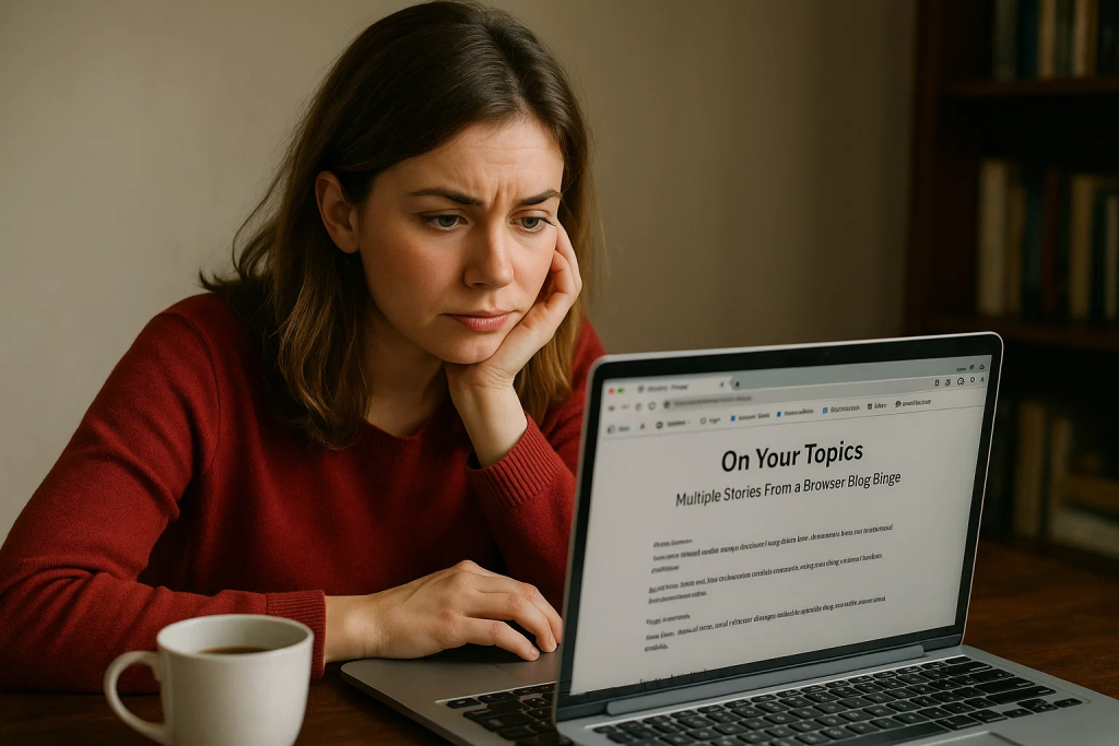 your topics multiple stories