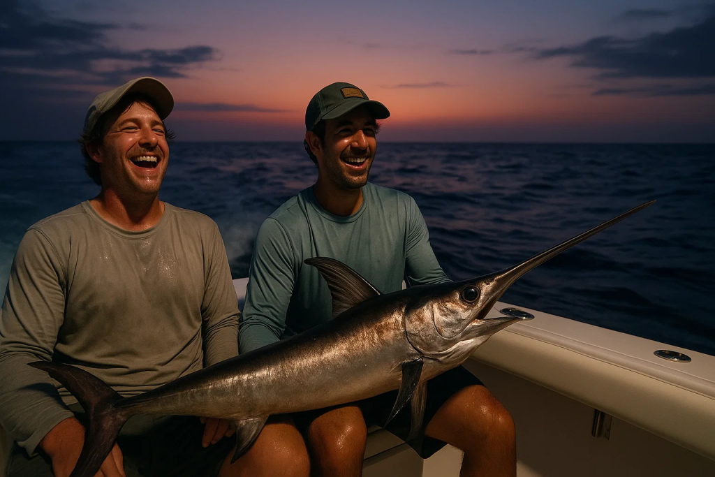swords fishing