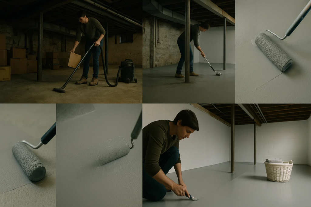 basement floor paint