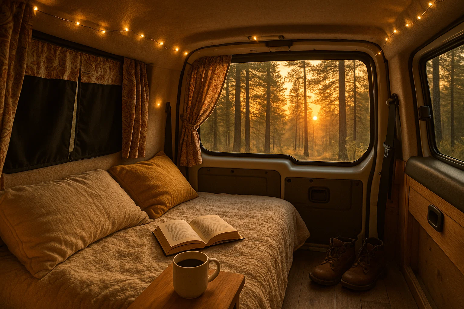 insulated curtain for van​