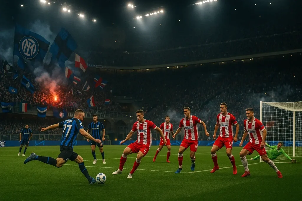 inter vs. estrella roja
